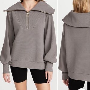 VARLEY women’s grey vine half zip